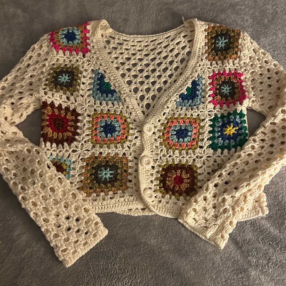 Macrame crop top 3 for $25